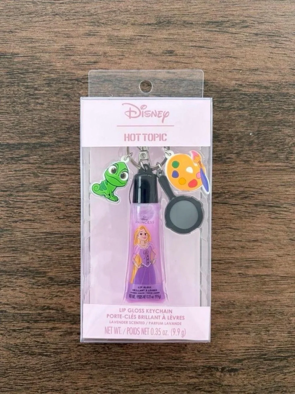Disney Tangled Lip Gloss Keychain
